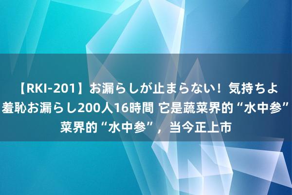 【RKI-201】お漏らしが止まらない！気持ちよすぎる失禁・羞恥お漏らし200人16時間 它是蔬菜界的“水中参”，当今正上市