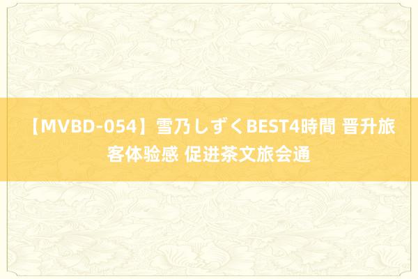 【MVBD-054】雪乃しずくBEST4時間 晋升旅客体验感 促进茶文旅会通