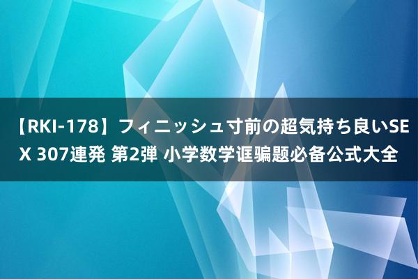 【RKI-178】フィニッシュ寸前の超気持ち良いSEX 307連発 第2弾 小学数学诓骗题必备公式大全