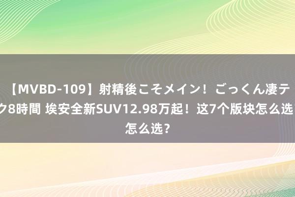 【MVBD-109】射精後こそメイン！ごっくん凄テク8時間 埃安全新SUV12.98万起！这7个版块怎么选？